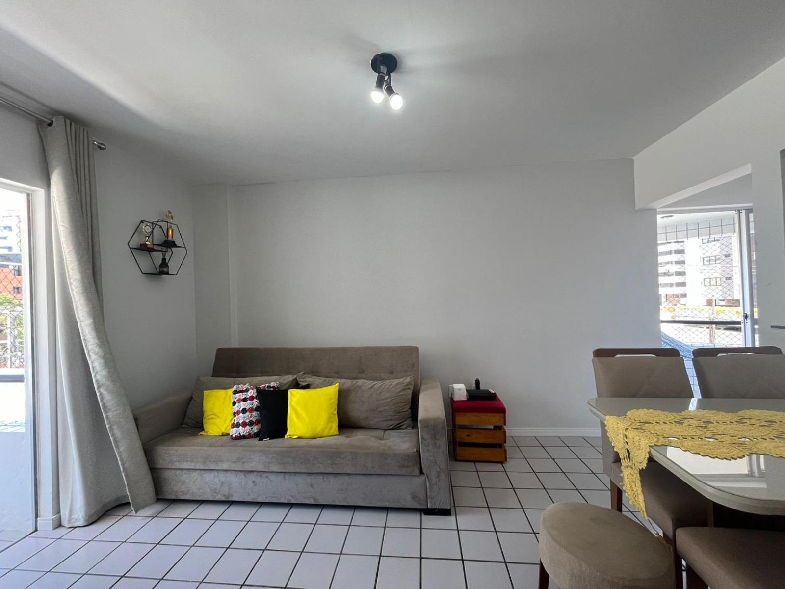 Ap Qt Sl Amplo 250m Praia, 2wcs 2 Varandas 57m2 Apartamento